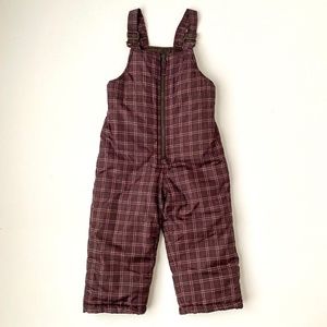 Circo Toddler Snow Bib Overalls Ski Pants Size 2T Zip Front Adjustable